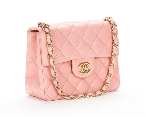 classic pink chanel bag|pink chanel shoulder bag.